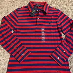 Polo Ralph Lauren boys L 14/16 collared long sleeve